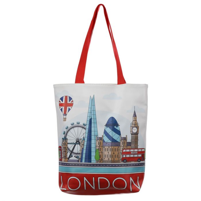 Torba zakupowa na ramię 'Ikony Londynu' - Kariera Ancymonka