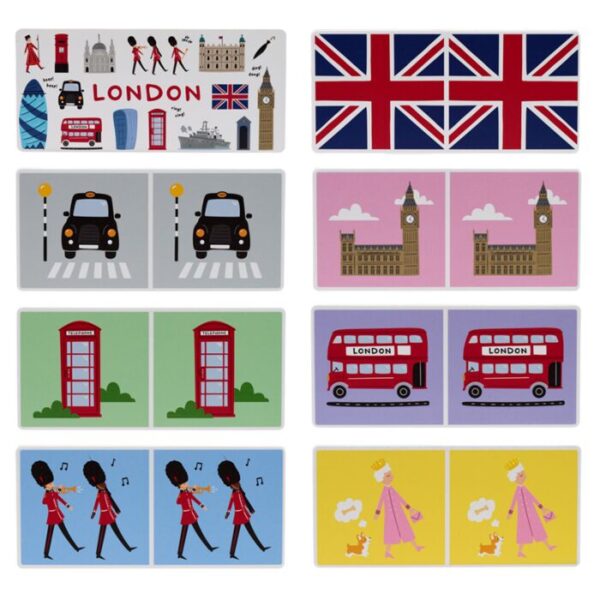 zestaw domino - London Souvenir - obrazek 7