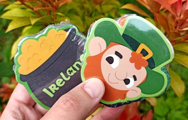ręcznik podróżny Leprechaun & Shamrock - obrazek 2