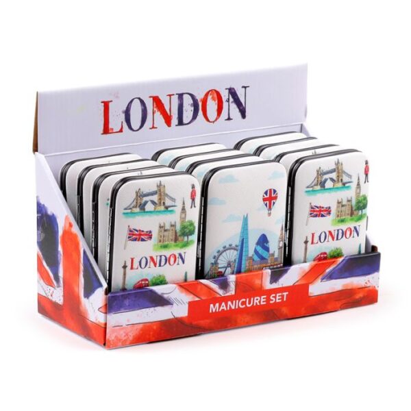 5-częściowy zestaw do manicure London - obrazek 2