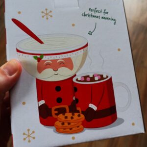 Porcelanowy zestaw świąteczny