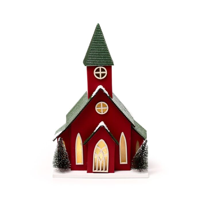 Dekoracja Bożonarodzeniowy Kościół - obrazek 2
