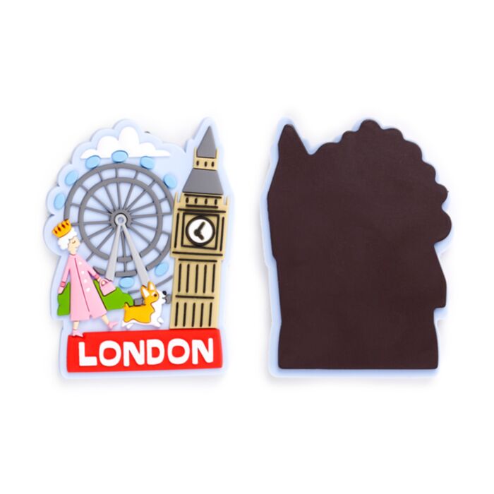magnes Królowa, Corgi i Big Ben - obrazek 2